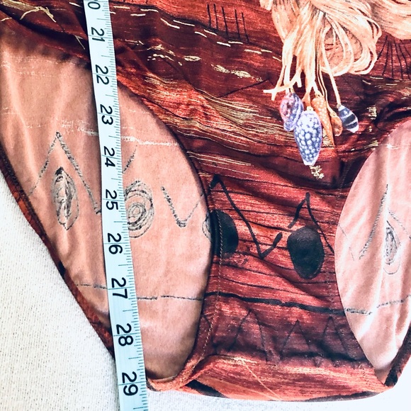 TIGER STRIPED SWIMSUIT SIZE XL - Picture 6 of 6